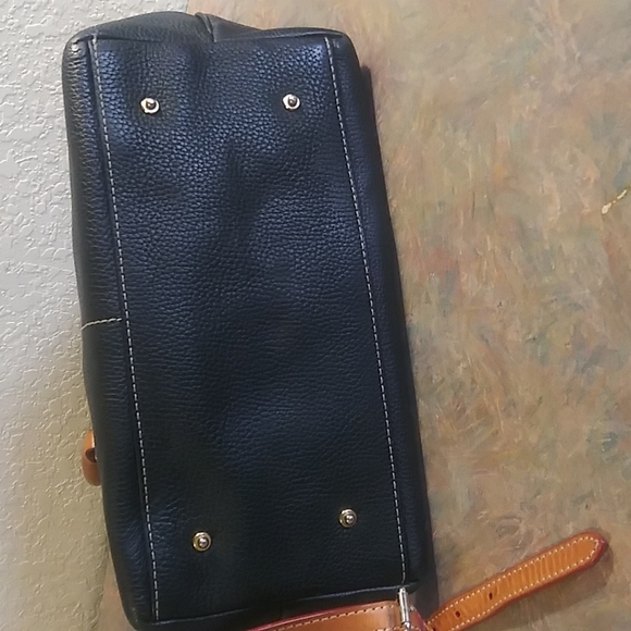 Dooney & Burke Dillen pebbled leather satchel - Picture 6 of 13